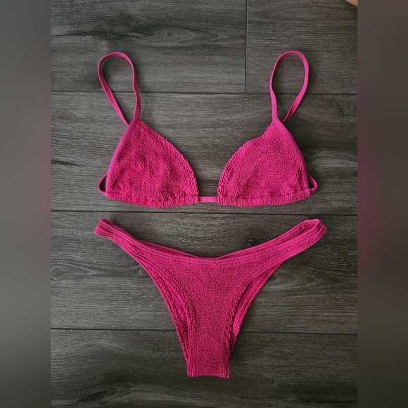 Bond-Eye Swim Raspberry Bikini - Picture 2 of 5